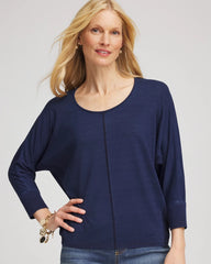 Dolman Denim Tee RIVIERA AUTHENTIC - Chico's near me
