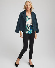 Ella Glacier V-Neck Pullover TEAL SHADOW - Chico's discount