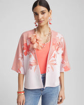 Jacquard Kimono-Style Cardigan ALABASTER - Chico's for sale