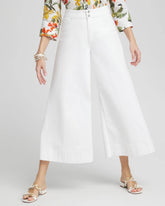 Denim Trouser Culottes ALABASTER - Chico's for sale