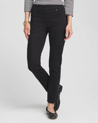 Denim Pull-On Ankle Jeggings BLACK - Chico's US