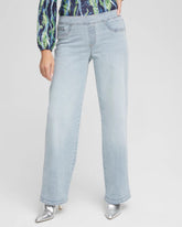 Petite Pull-On Wide-Leg Jeans DELPHINIA INDIGO - Chico's discount