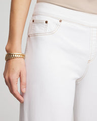 Petite Seeded Pull-On Wide-Leg Jeans NATURAL SEEDED - Chico's US