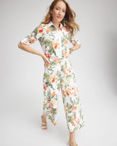 Floral Eyelet Culotte Pants ALABASTER - Chico's outlet