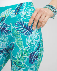 Brigitte™ Tropical Slim Leg Pants SEASPRAY - Chico's near me