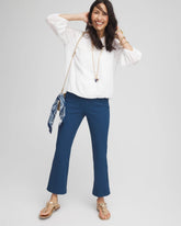 Lightweight Juliet Kick Flare Pants SEAPORT - Chico's discount