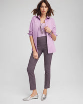 Brigitte Geo Slim Ankle Pants SWEET BERRY - Chico's US