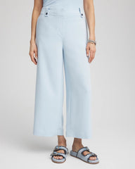 Crepe Wide-Leg Culotte Pants CRYSTAL SPRINGS - Chico's online