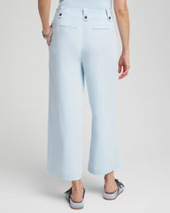 Crepe Wide-Leg Culotte Pants CRYSTAL SPRINGS - Chico's online