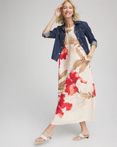 Floral Tank Linen Maxi Dress MULTI - Chico's near me