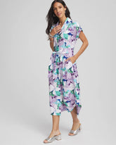 Hammered Rayon Midi Shirtdress MULTI - Chico's near me