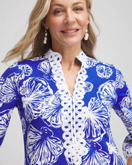 Shell Story Maxi Dress RICH COBALT - Chico's US