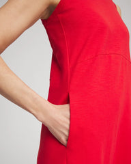 Sleeveless Midi Tank Dress RED GLOW - Chico's discount