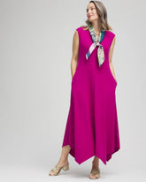 Trapunto Placket Midi Dress PURPLE CLOVER - Chico's discount