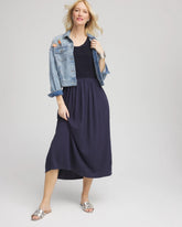 Crochet-Bodice Maxi Dress - Chico's sale