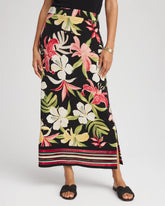 Travelers™ Tropical-Lily Midi Skirt - Chico's US