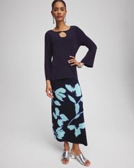 Travelers™ Midi A-line Skirt - Chico's online