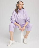 Zenergy® UPF Striped Jacket VIOLET AURA - Chico's US