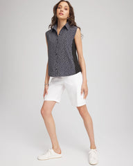 Zenergy® UPF Geo-Print Shirt BLACK - Chico's near me