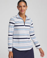 Zenergy® UPF Half Zip CRYSTAL TOPAZ - Chico's US