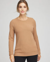 Zenergy® Ottoman Ribbed Tunic CARAMEL APPLE - Chico's online