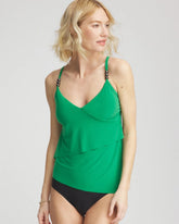 Magicsuit® Solid Elsa Tankini GREEN - Chico's online