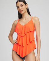 Magicsuit® Solid Rita Tankini ORANGE - Chico's for sale