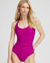 Miraclesuit® Rock Solid Utopia One Piece Swimsuit FRAMBOISE - Chico's sale