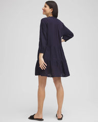 Embroidered Eyelet Coverup CLASSIC NAVY - Chico's discount