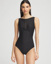 Miraclesuit® Network News Evoke One Piece Swimsuit BLACK - Chico's for sale