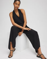 Magicsuit Surplice Neck Jumpsuit BLACK - Chico's online