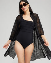 Shirt Dress Swim Coverup BLACK - Chico's sale
