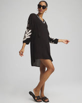Embroidered Coverup Dress BLACK - Chico's US