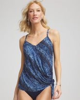 Magicsuit® Via Roma Alex Tankini BLUE MULTI - Chico's sale