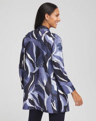 Travelers™ Wave Reversible Crushed Jacket TRAVELERS INDIA INK - Chico's sale