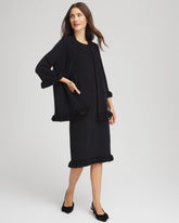 Travelers™ Fringe Hem Tank Dress TRAVELERS BLACK - Chico's sale