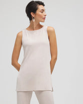 Travelers™ Classic Side-Slit Tank SMOKEY TAUPE - Chico's US