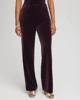 Travelers™ Velvet No Tummy Pants NIGHT BLOOM - Chico's sale