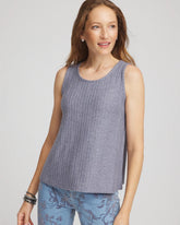 Cozy Tank PASSPORT BLUE - Chico's online