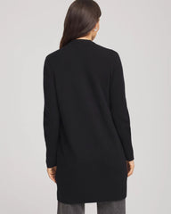 Cashmere Duster Cardigan BLACK - Chico's outlet