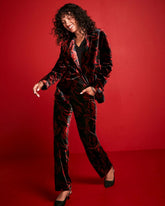 Velvet Rose Slim Ankle Pants BLACK - Chico's outlet