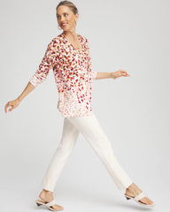 Ombré Printed V-Neck Cardigan MULTI - Chico's discount