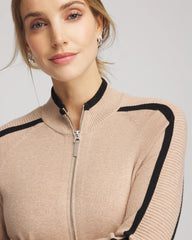 Zenergy® Luxe Cashmere-Blend Cardigan CHAMPAGNE FIZZ - Chico's outlet