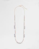 Purple Beaded Single Strand Necklace PURPLE - Chico's outlet