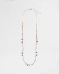 Purple Beaded Single Strand Necklace PURPLE - Chico's outlet