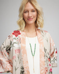 Convertible Beaded Lariat Y-Necklace GREEN - Chico's for sale