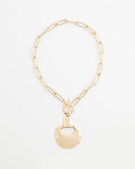 Goldtone Toggle Pendant Necklace GOLD - Chico's online