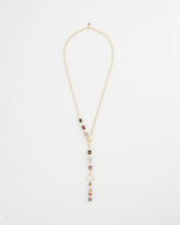 Art Deco Geo Glass Bead Y-Necklace - Chico's discount