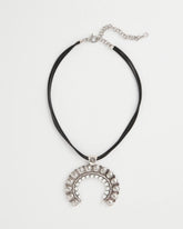 Short Horseshoe Pendant Necklace SILVER - Chico's near me