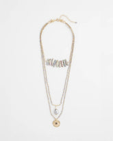 Convertible Abalone Pendant Necklace NEUTRAL - Chico's discount